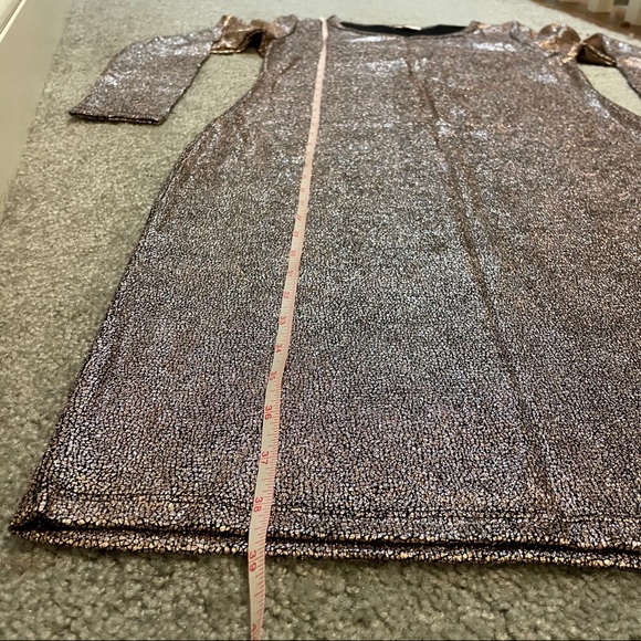 S BNWT ROSE GOLD Bodycon dress (LLR Debbie) - Picture 5 of 15